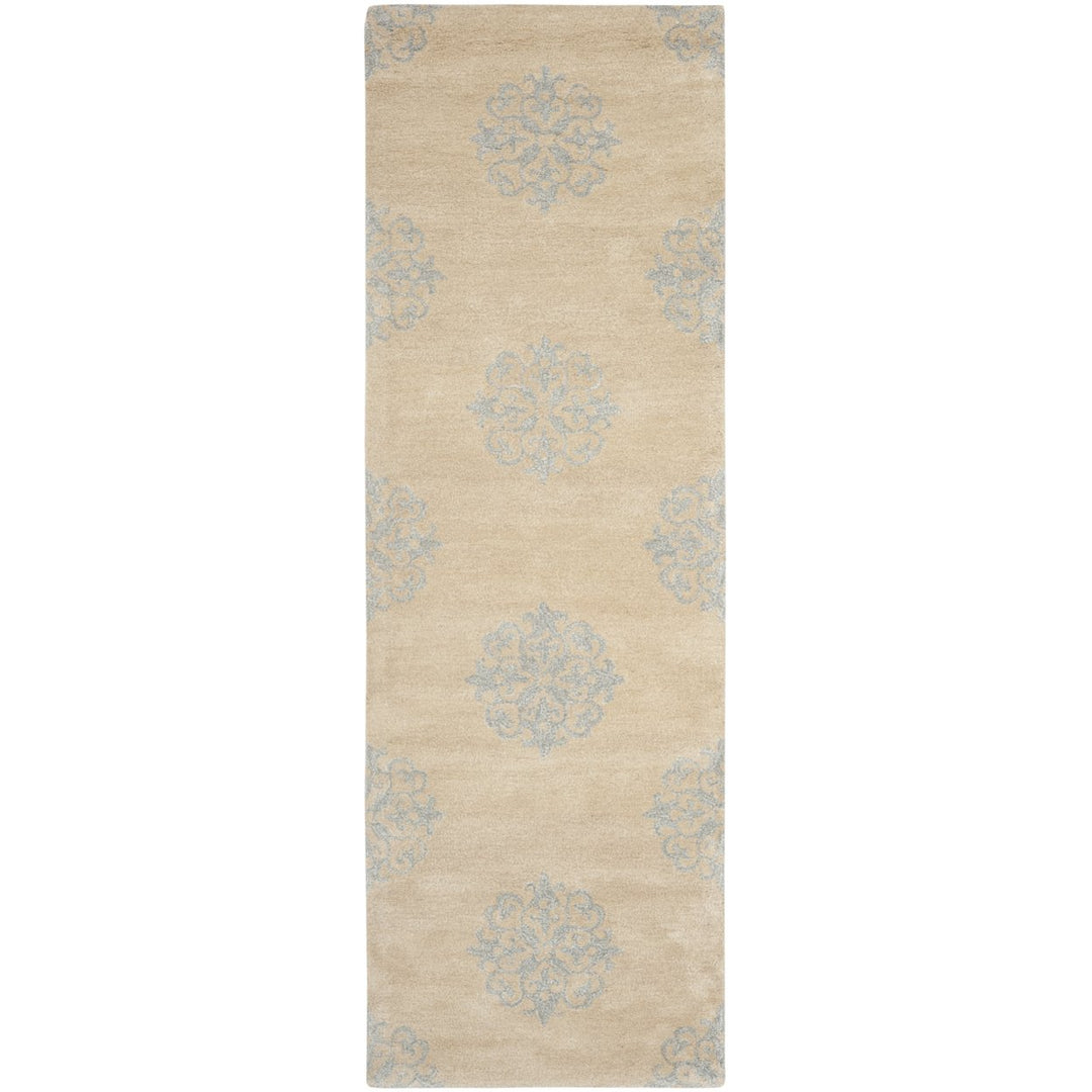 SAFAVIEH Soho Collection SOH424D Handmade Beige Rug Image 1