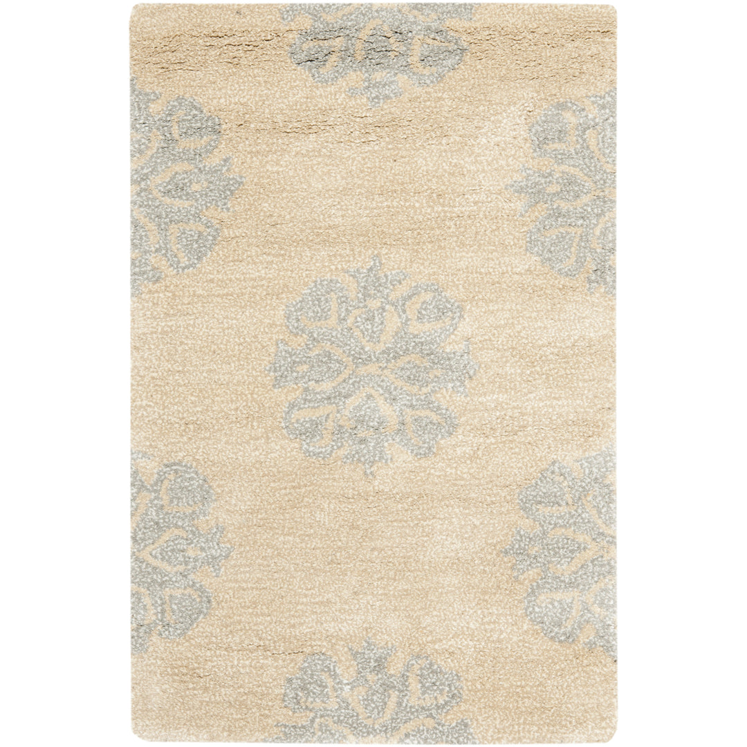 SAFAVIEH Soho Collection SOH424D Handmade Beige Rug Image 7