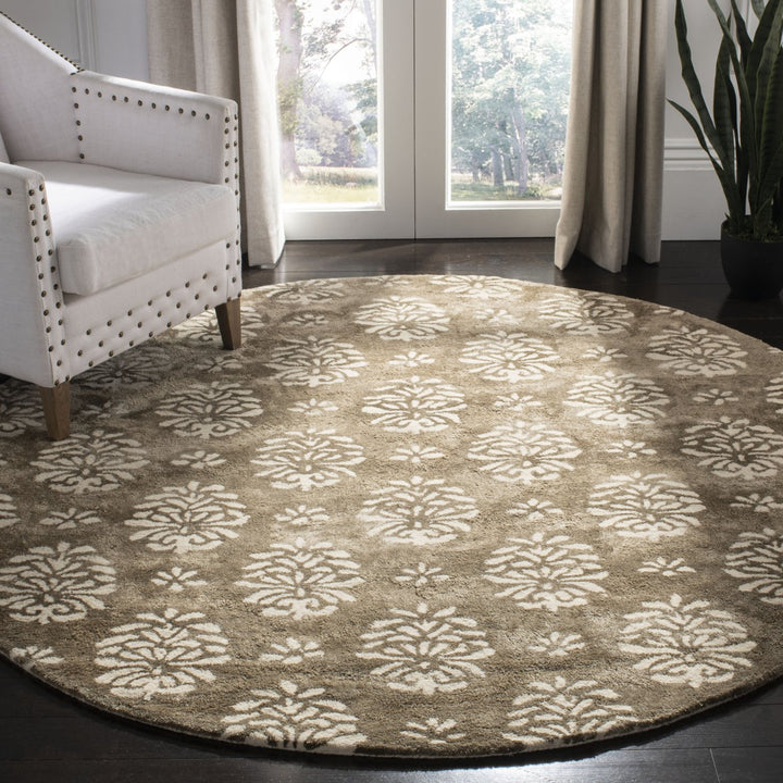 SAFAVIEH Soho SOH514A Handmade Beige / Ivory Rug Image 2