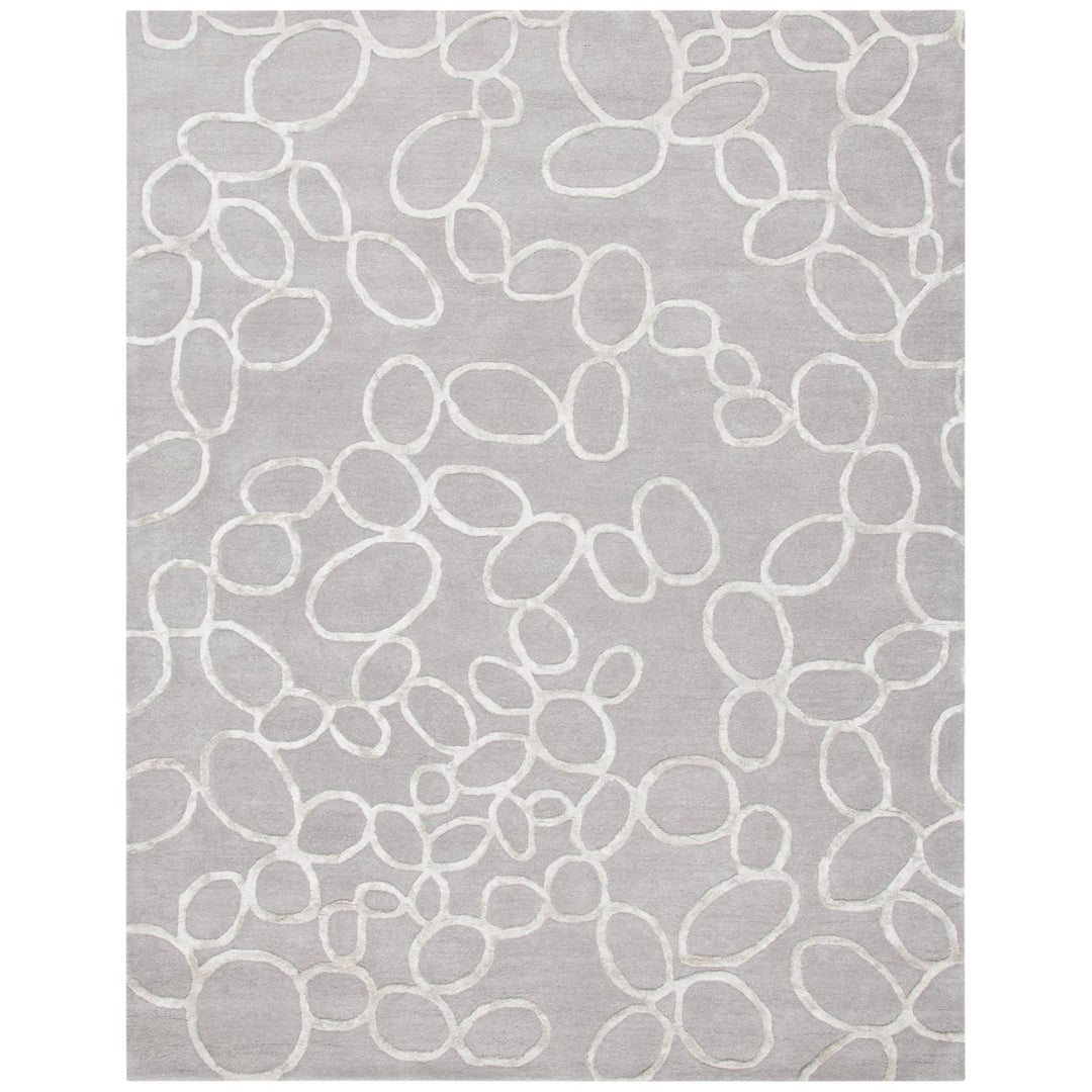 SAFAVIEH Soho Collection SOH515A Handmade Grey Rug Image 1