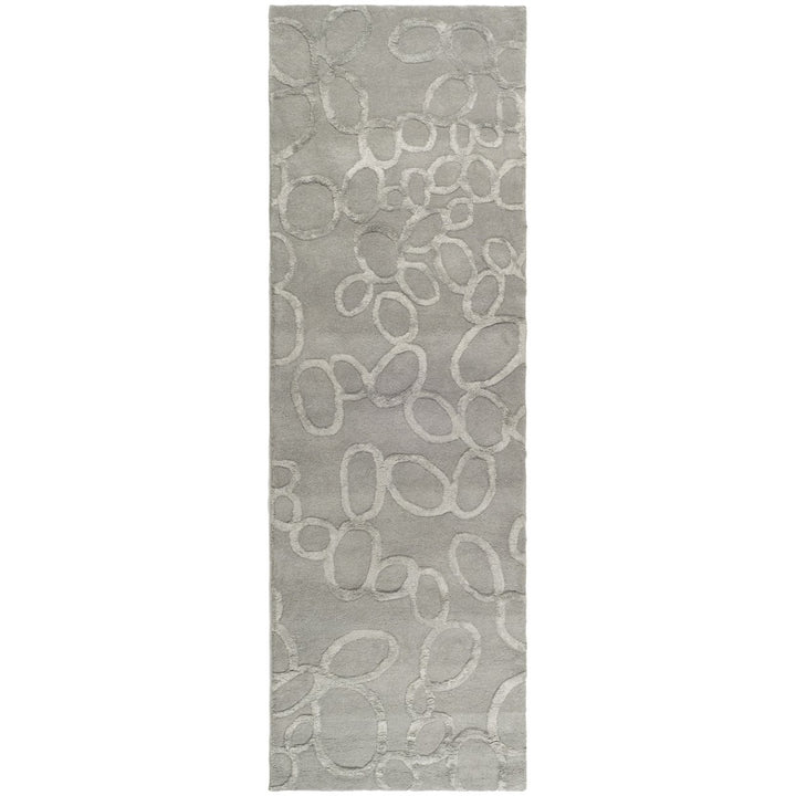 SAFAVIEH Soho Collection SOH515A Handmade Grey Rug Image 5