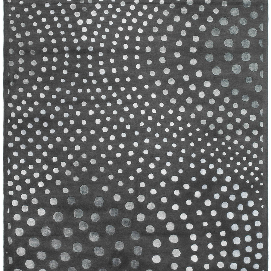 SAFAVIEH Soho Collection SOH654A Handmade Dark Grey Rug Image 1