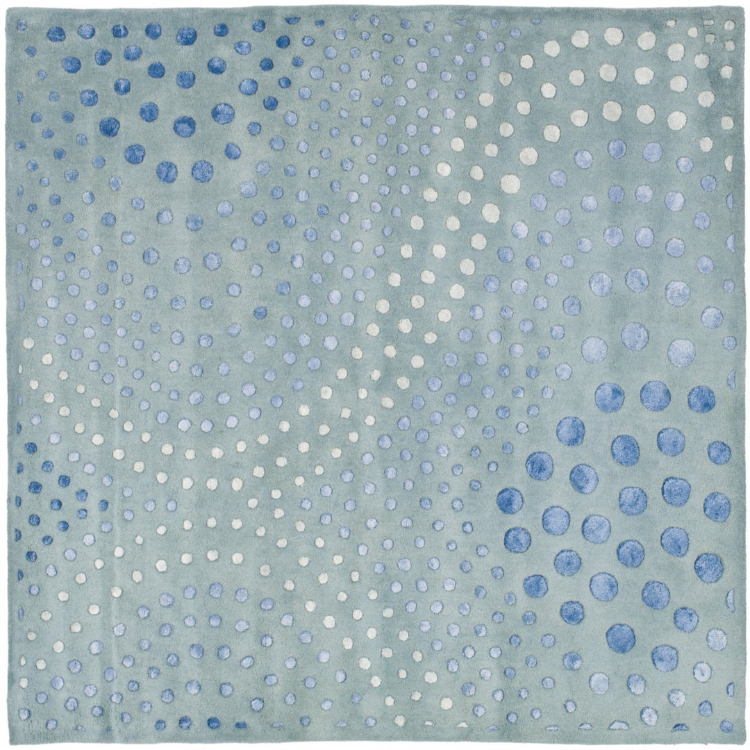 SAFAVIEH Soho Collection SOH654B Handmade Light Blue Rug Image 1