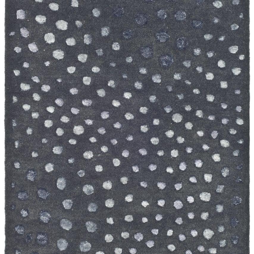 SAFAVIEH Soho Collection SOH654A Handmade Dark Grey Rug Image 1