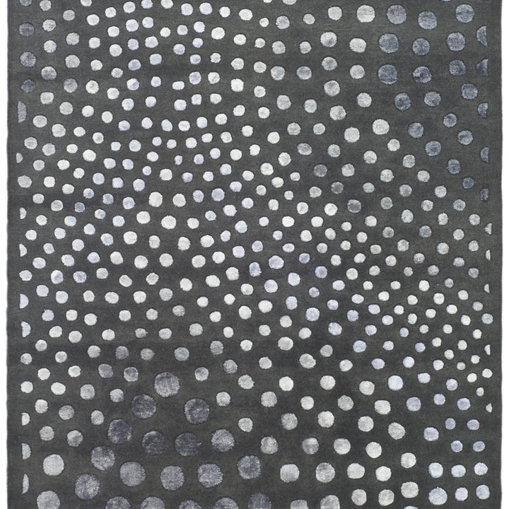 SAFAVIEH Soho Collection SOH654A Handmade Dark Grey Rug Image 9