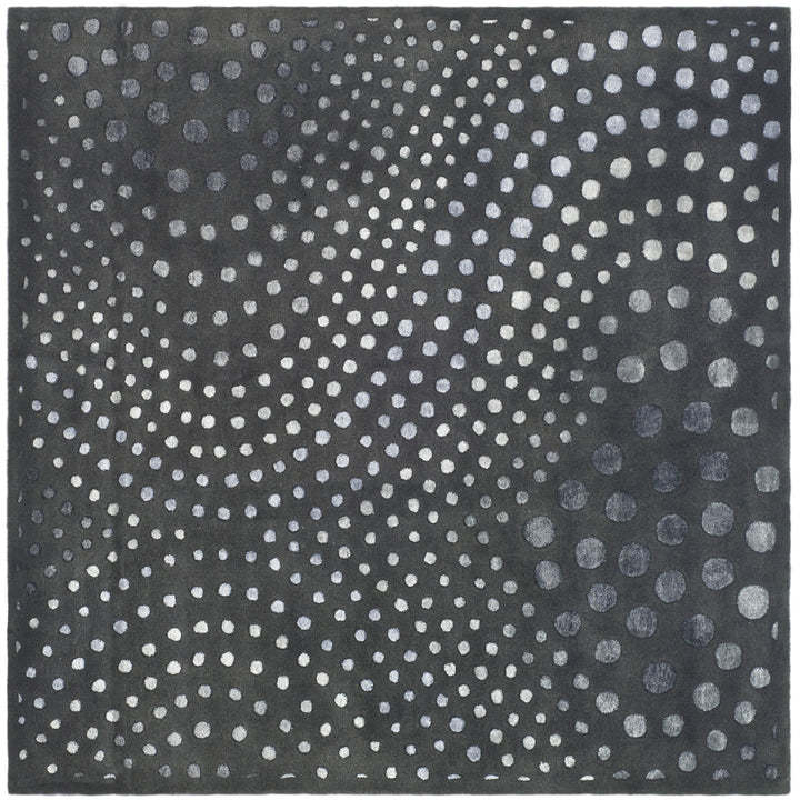 SAFAVIEH Soho Collection SOH654A Handmade Dark Grey Rug Image 10