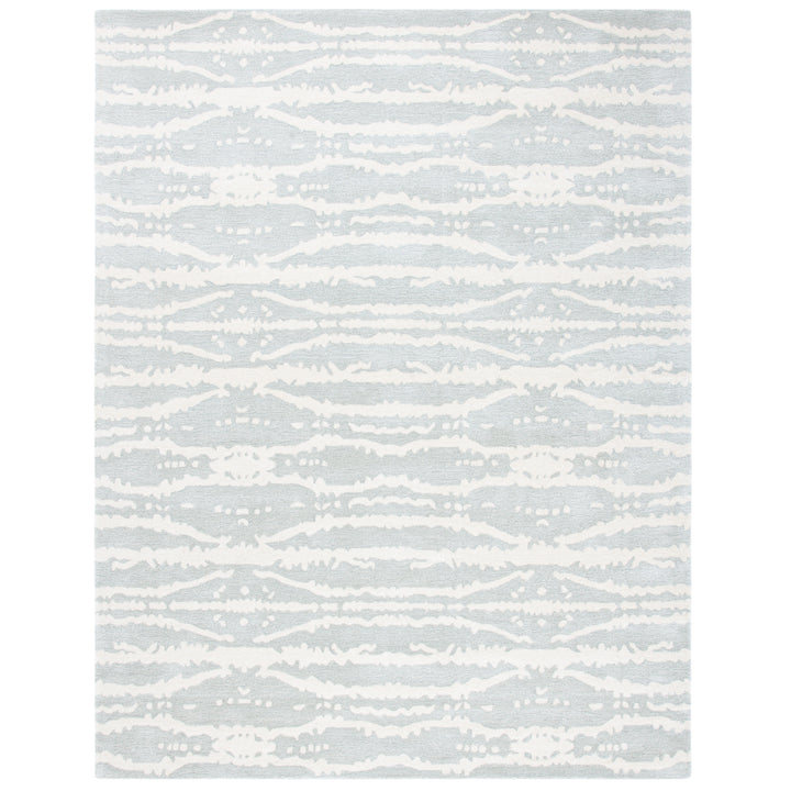 SAFAVIEH Soho SOH656G Handmade Light Grey / Ivory Rug Image 1