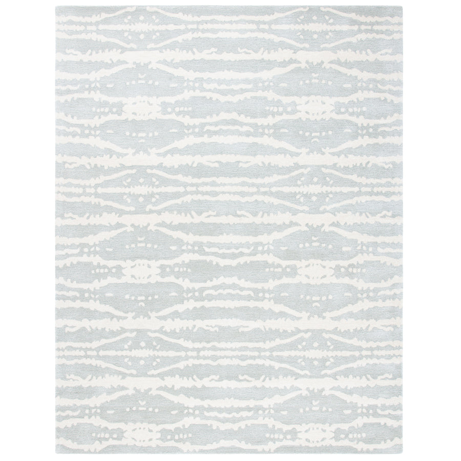 SAFAVIEH Soho SOH656G Handmade Light Grey / Ivory Rug Image 1