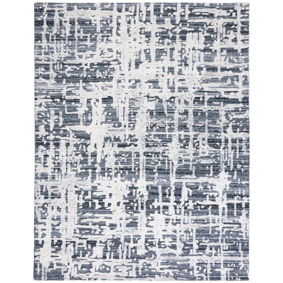 SAFAVIEH Soho Collection SOH657F Handmade Grey/Ivory Rug Image 1