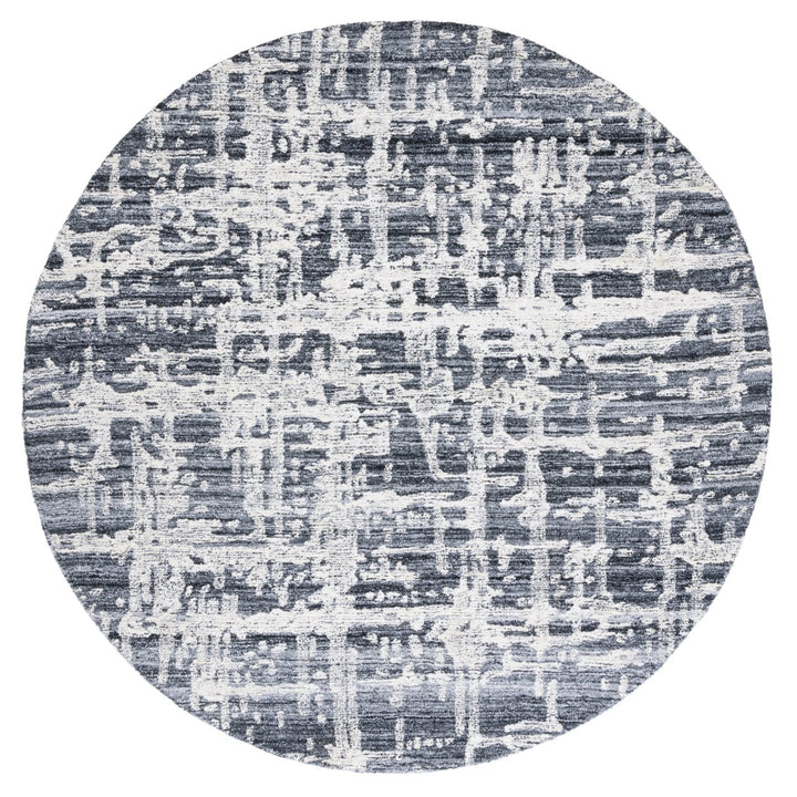 SAFAVIEH Soho Collection SOH657F Handmade Grey/Ivory Rug Image 4