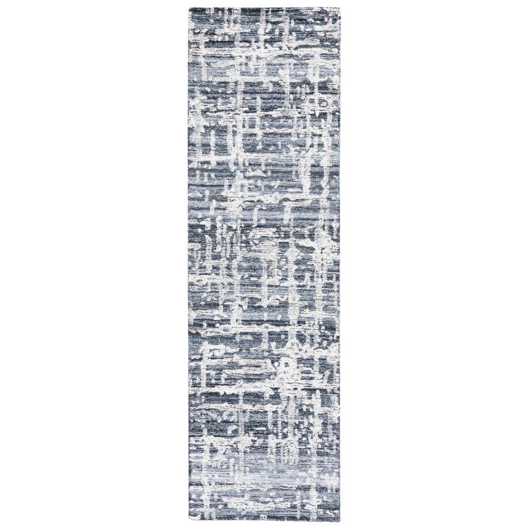 SAFAVIEH Soho Collection SOH657F Handmade Grey/Ivory Rug Image 5