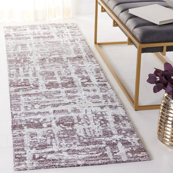 SAFAVIEH Soho SOH657T Handmade Brown / Ivory Rug Image 3