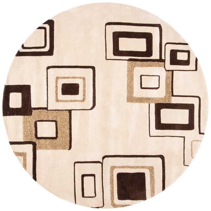 SAFAVIEH Soho SOH711A Handmade Beige / Brown Rug Image 4