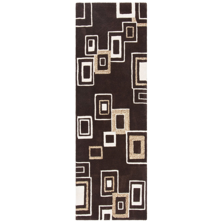 SAFAVIEH Soho SOH711B Handmade Brown / Beige Rug Image 5