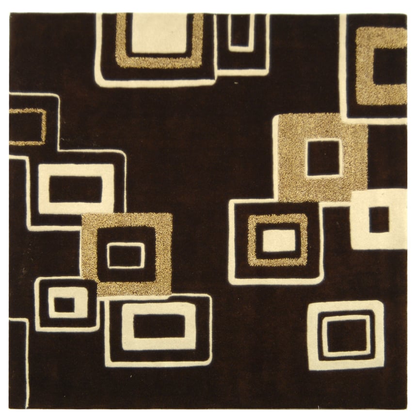 SAFAVIEH Soho SOH711B Handmade Brown / Beige Rug Image 6