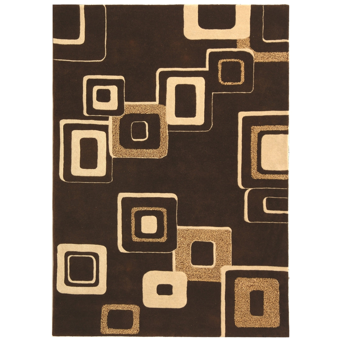 SAFAVIEH Soho SOH711B Handmade Brown / Beige Rug Image 10