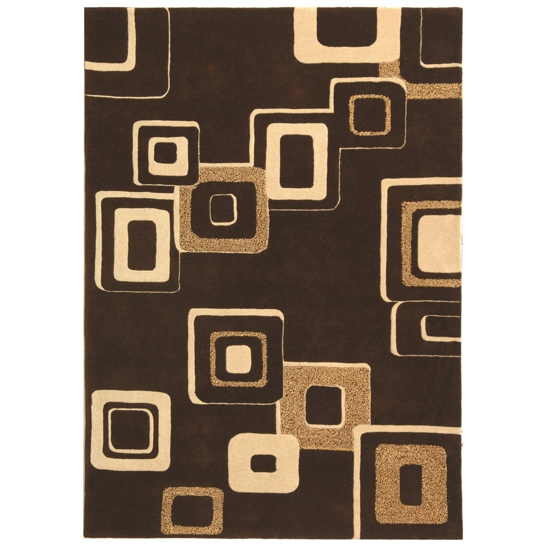 SAFAVIEH Soho SOH711B Handmade Brown / Beige Rug Image 1