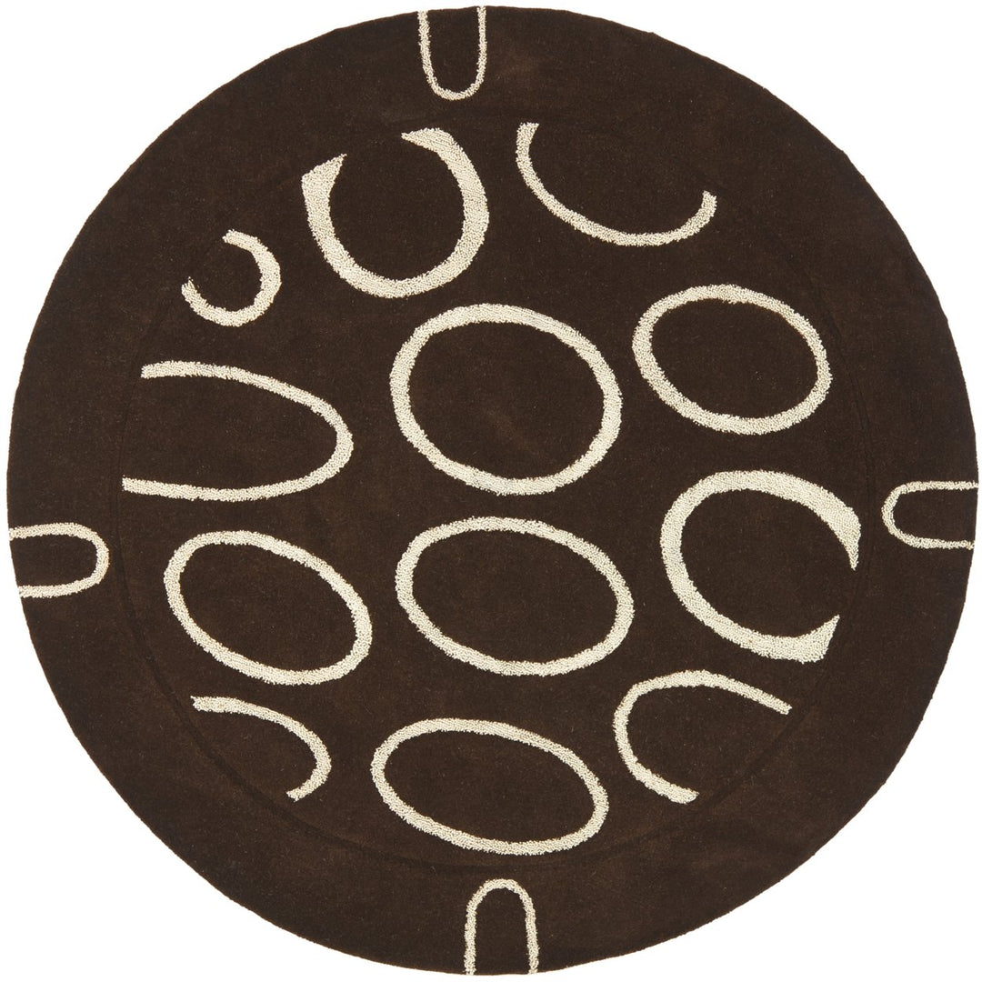 SAFAVIEH Soho SOH714C Handmade Brown / Ivory Rug Image 1