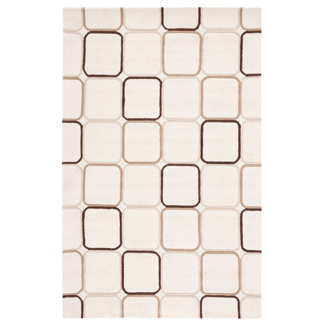 SAFAVIEH Soho SOH713A Handmade Ivory / Multi Rug Image 1