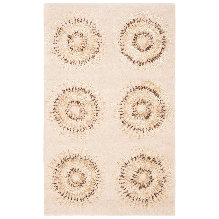 SAFAVIEH Soho Collection SOH719A Handmade Beige/Gold Rug Image 8