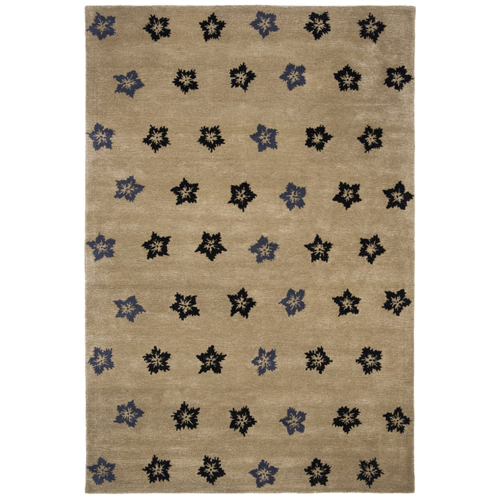 SAFAVIEH Soho Collection SOH720A Handmade Sage/Black Rug Image 11