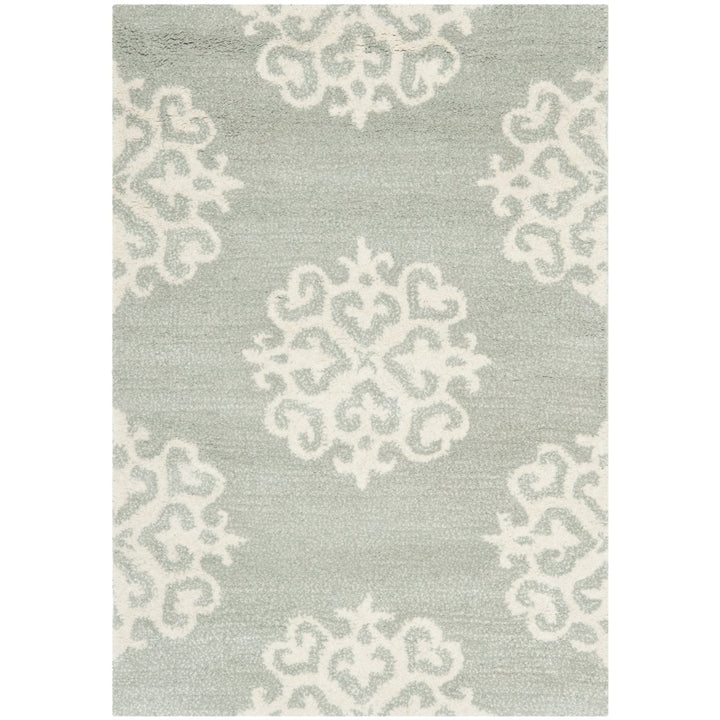 SAFAVIEH Soho Collection SOH724C Handmade Grey/Ivory Rug Image 1