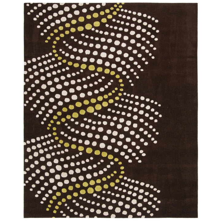 SAFAVIEH Soho SOH727A Handmade Brown / Beige Rug Image 1