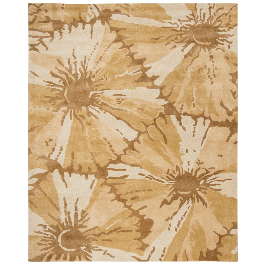 SAFAVIEH Soho SOH729B Handmade Brown / Ivory Rug Image 1