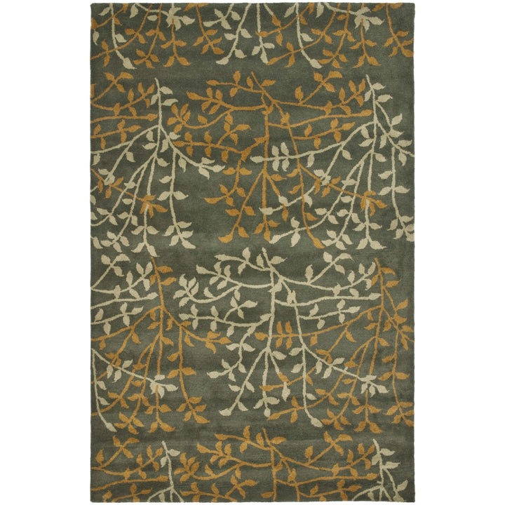 SAFAVIEH Soho Collection SOH733B Handmade Grey/Multi Rug Image 10