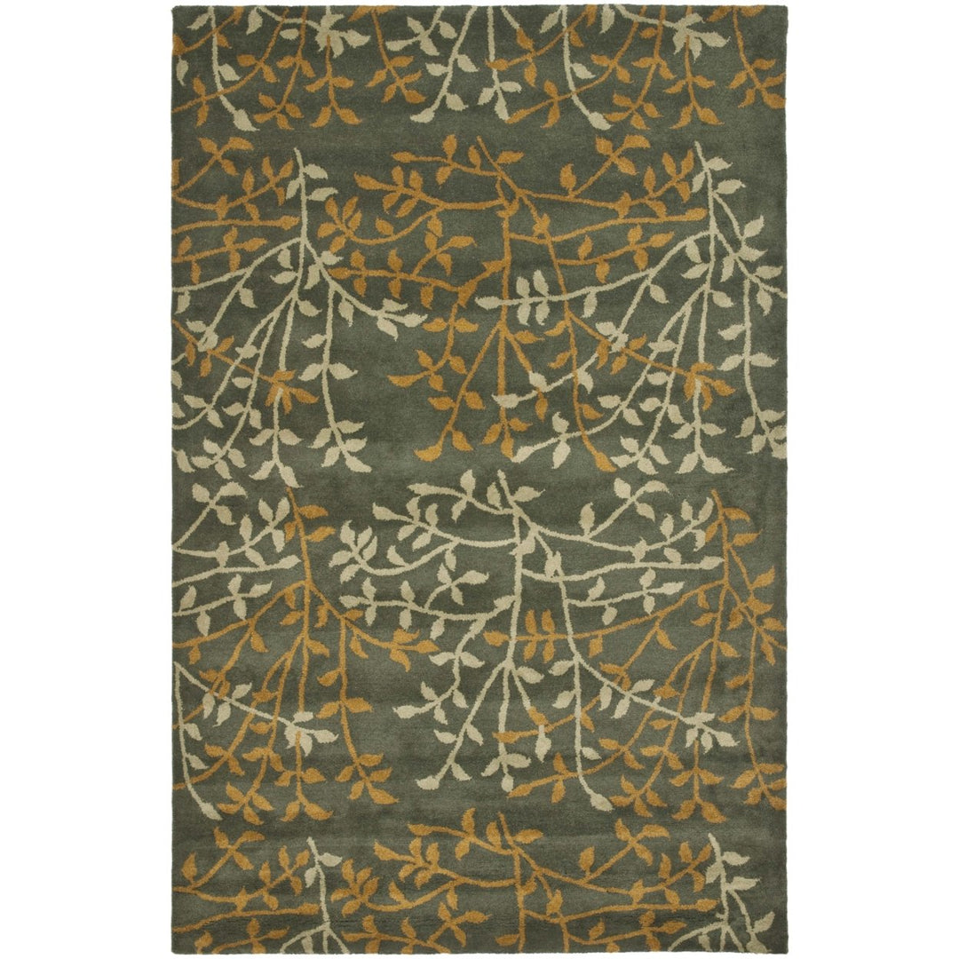 SAFAVIEH Soho Collection SOH733B Handmade Grey/Multi Rug Image 1