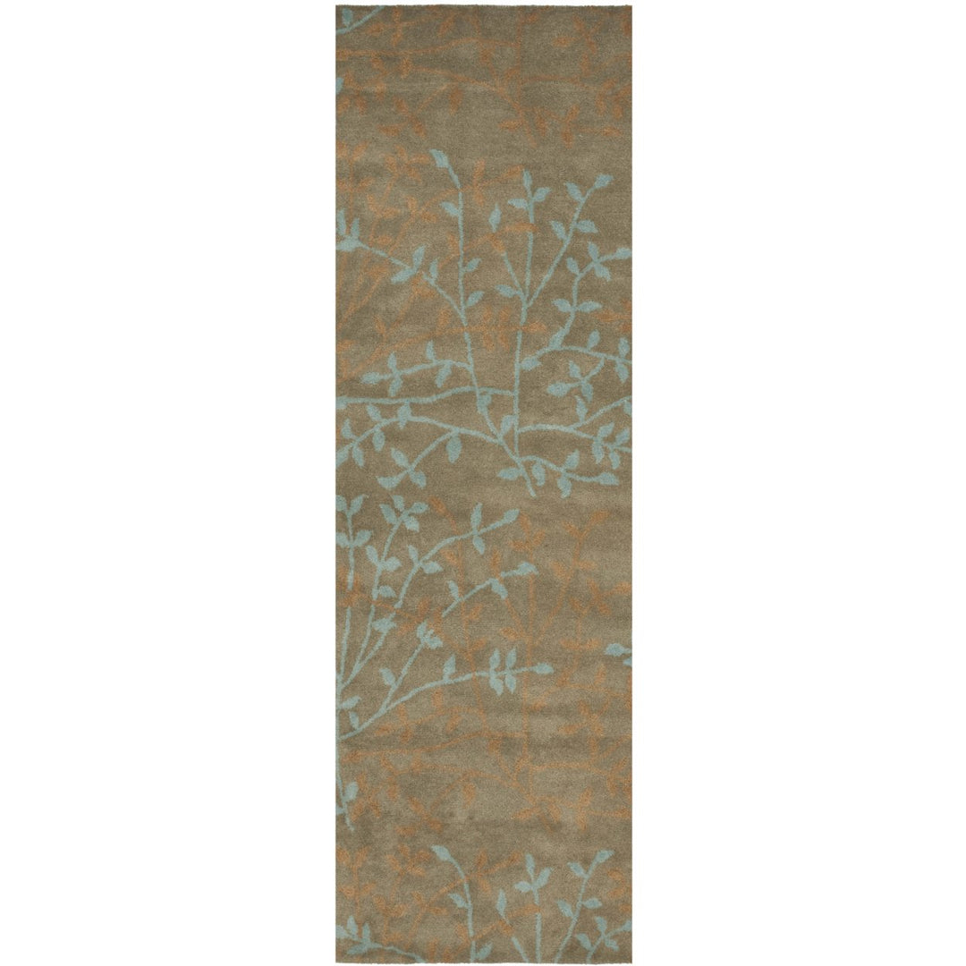 SAFAVIEH Soho SOH733D Handmade Light Brown / Multi Rug Image 3