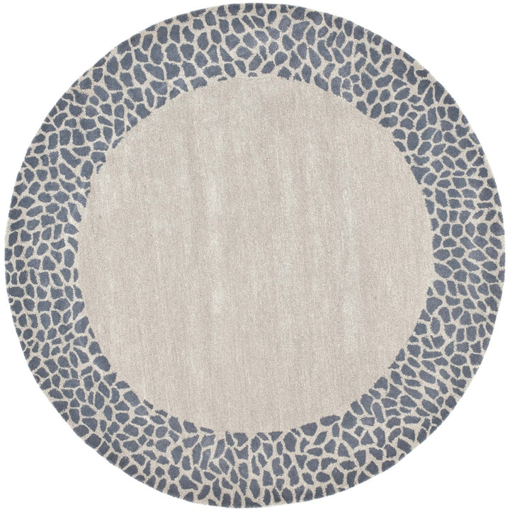 SAFAVIEH Soho SOH739B Handmade Silver / Grey Rug Image 1