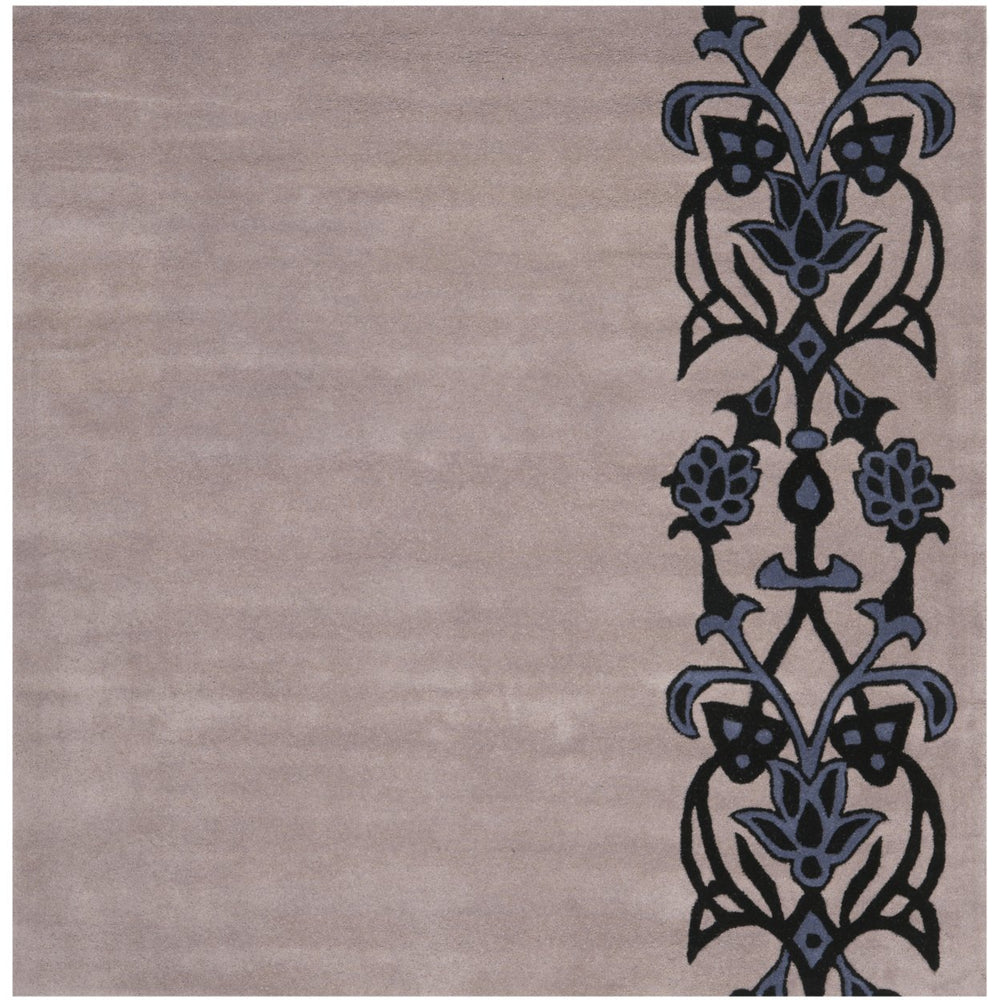 SAFAVIEH Soho SOH751A Handmade Beige / Purple Rug Image 2