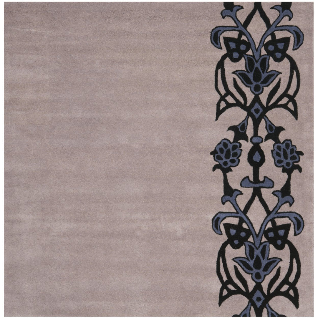 SAFAVIEH Soho SOH751A Handmade Beige / Purple Rug Image 1