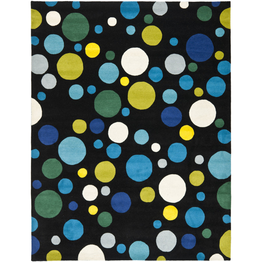 SAFAVIEH Soho SOH753B Handmade Black / Multi Rug Image 1