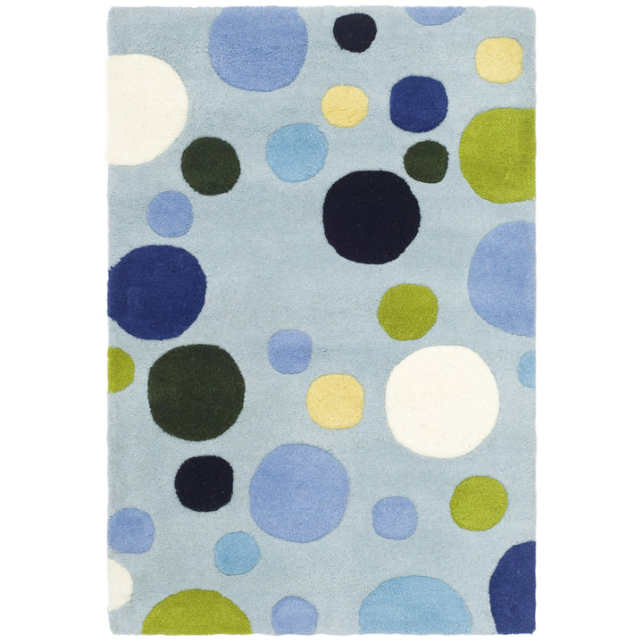 SAFAVIEH Soho Collection SOH753C Handmade Blue/Multi Rug Image 8