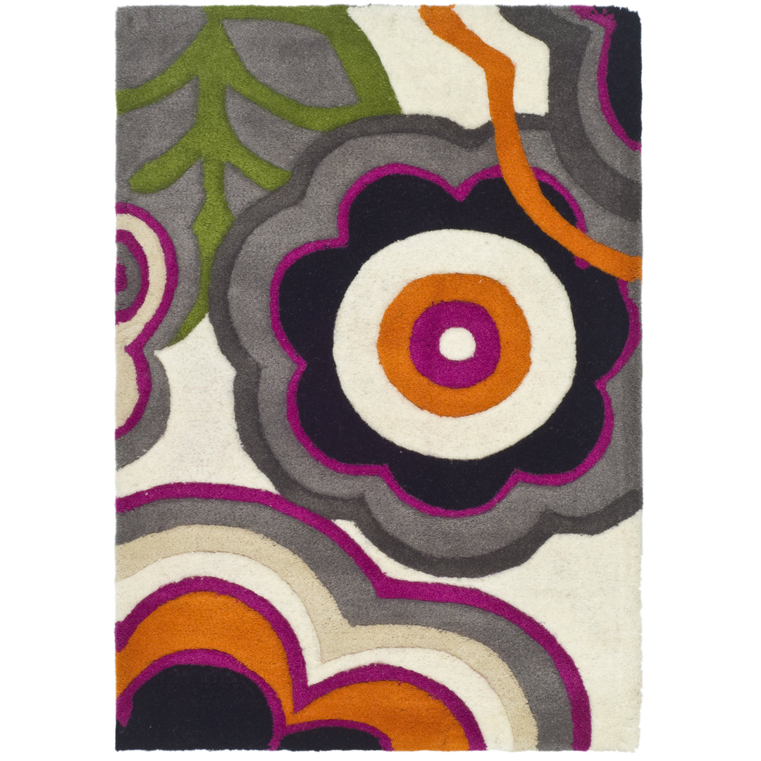 SAFAVIEH Soho Collection SOH752A Handmade Multi Rug Image 8