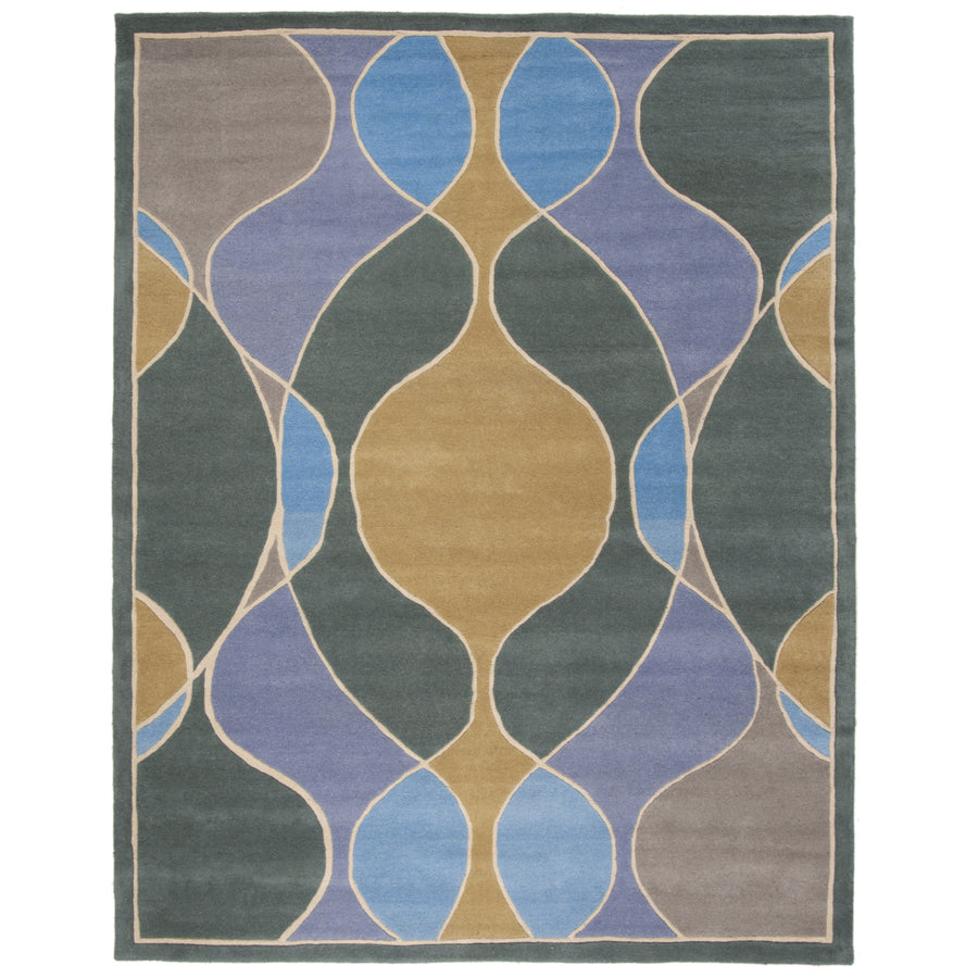 SAFAVIEH Soho Collection SOH762A Handmade Multi Rug Image 1