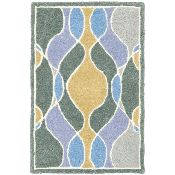 SAFAVIEH Soho Collection SOH762A Handmade Multi Rug Image 6