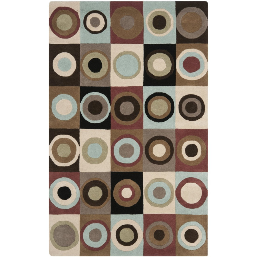 SAFAVIEH Soho Collection SOH780A Handmade Multi Rug Image 1