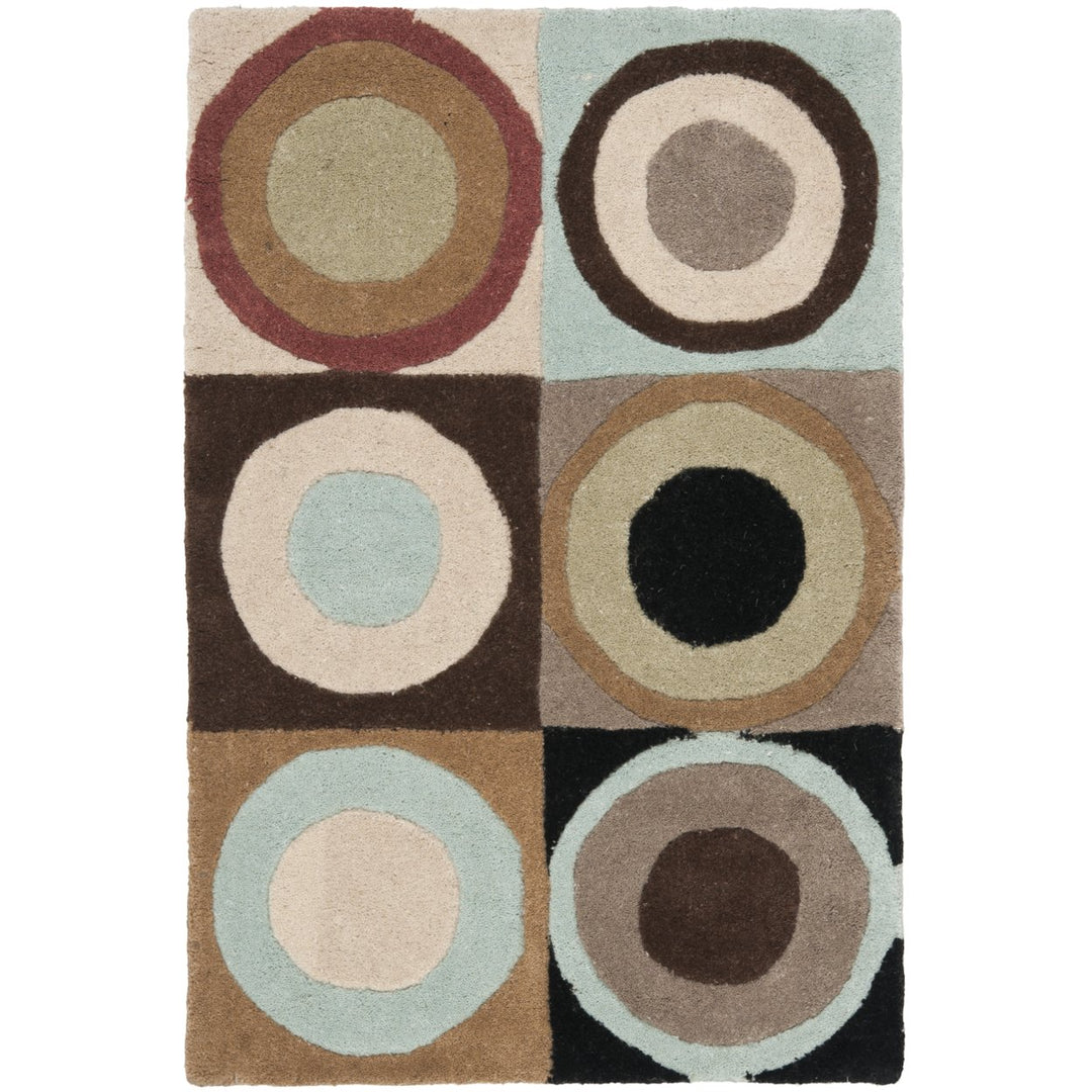 SAFAVIEH Soho Collection SOH780A Handmade Multi Rug Image 6