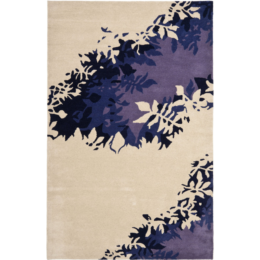 SAFAVIEH Soho SOH786A Handmade Beige / Purple Rug Image 1