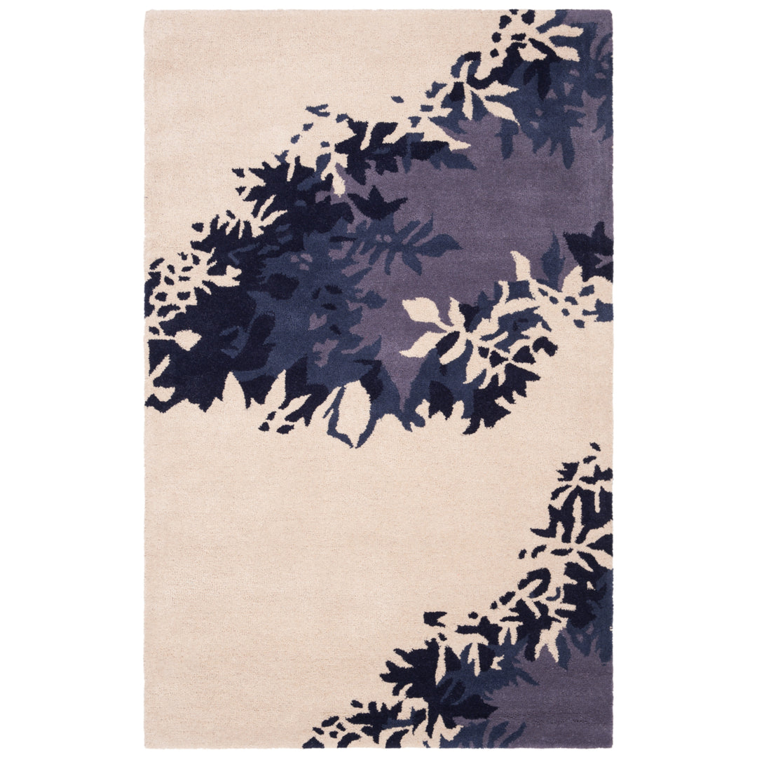 SAFAVIEH Soho SOH786A Handmade Beige / Purple Rug Image 8