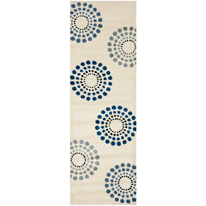 SAFAVIEH Soho SOH788A Handmade Ivory / Multi Rug Image 5