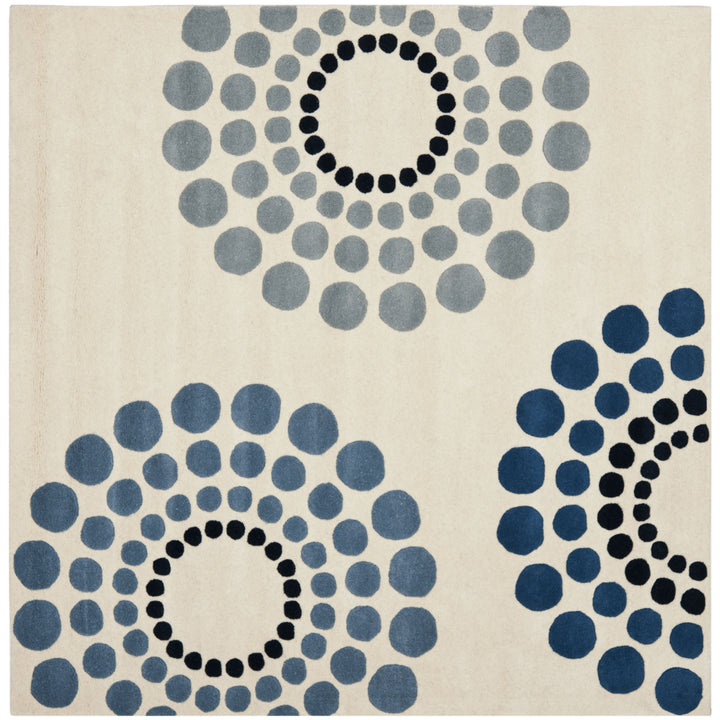 SAFAVIEH Soho SOH788A Handmade Ivory / Multi Rug Image 6