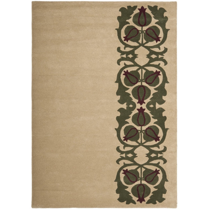 SAFAVIEH Soho Collection SOH791A Handmade Beige/Grey Rug Image 1