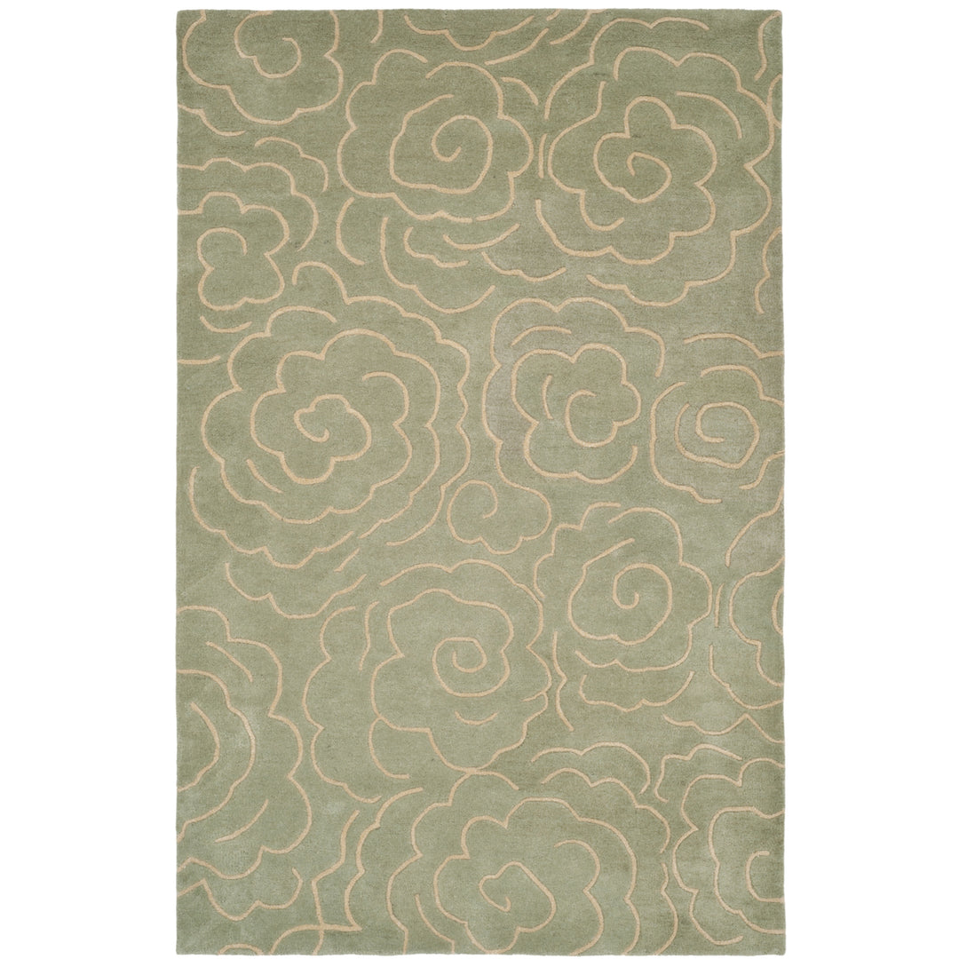 SAFAVIEH Soho SOH812B Handmade Soft Lt. Blue / Ivory Rug Image 1