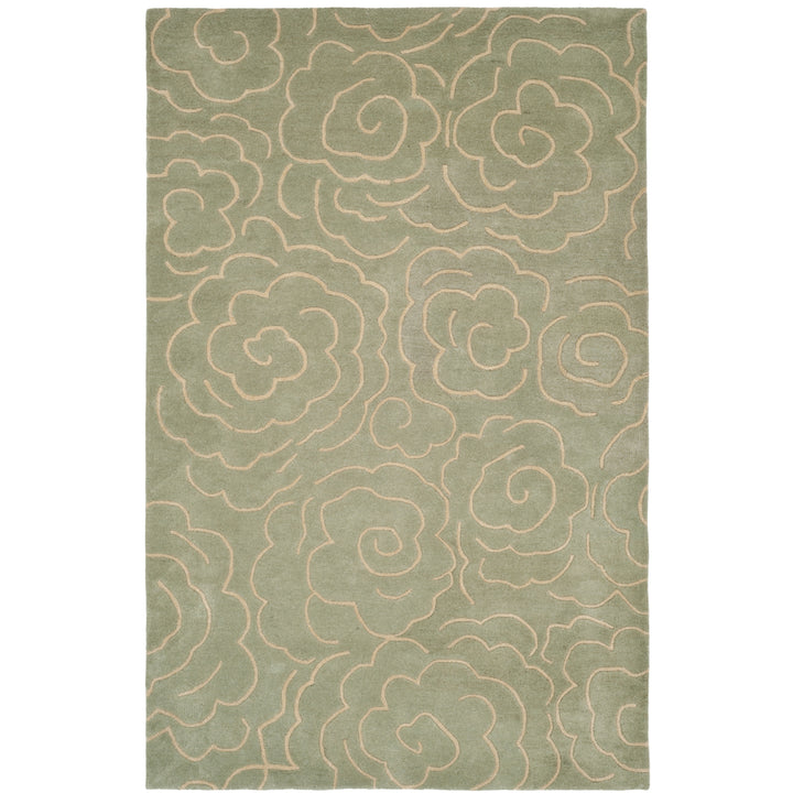 SAFAVIEH Soho SOH812B Handmade Soft Lt. Blue / Ivory Rug Image 1