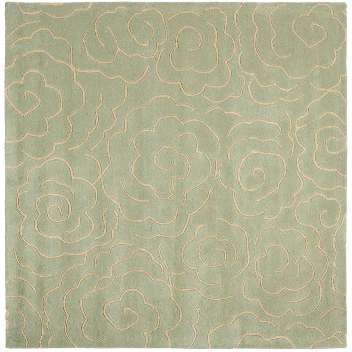 SAFAVIEH Soho SOH812B Handmade Soft Lt. Blue / Ivory Rug Image 1