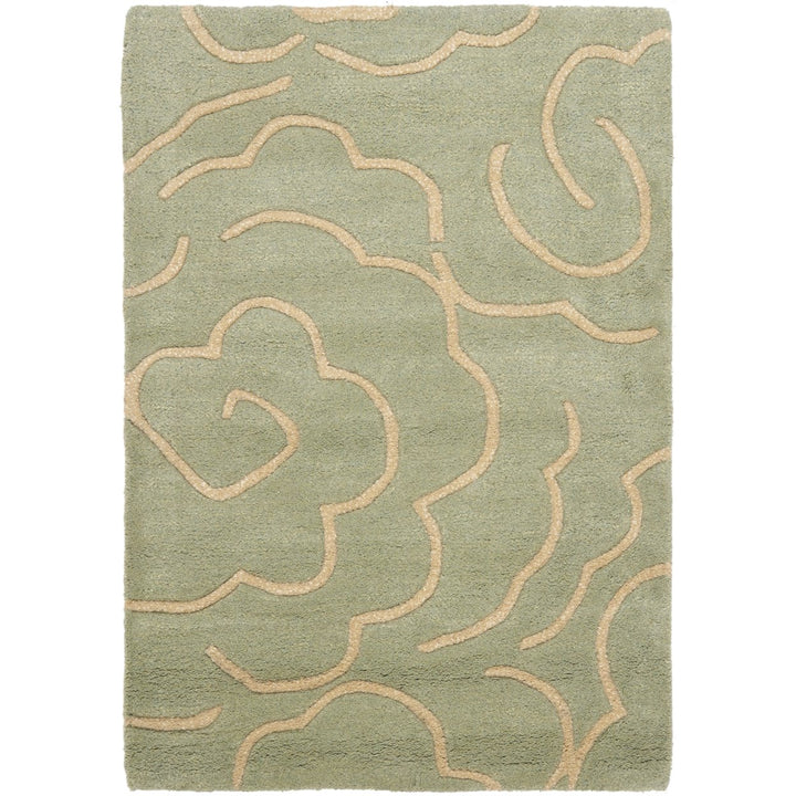 SAFAVIEH Soho SOH812B Handmade Soft Lt. Blue / Ivory Rug Image 1